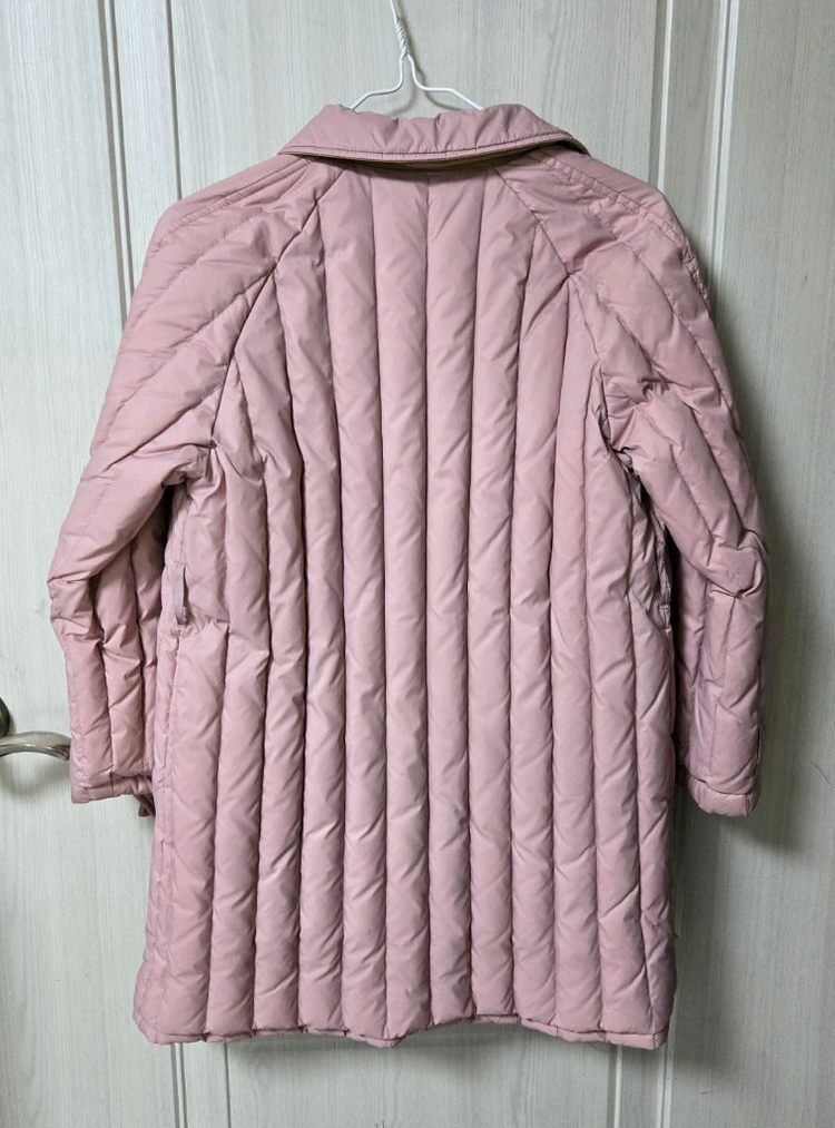 여아 퀼팅 양면 롱 패딩코트140 이미지