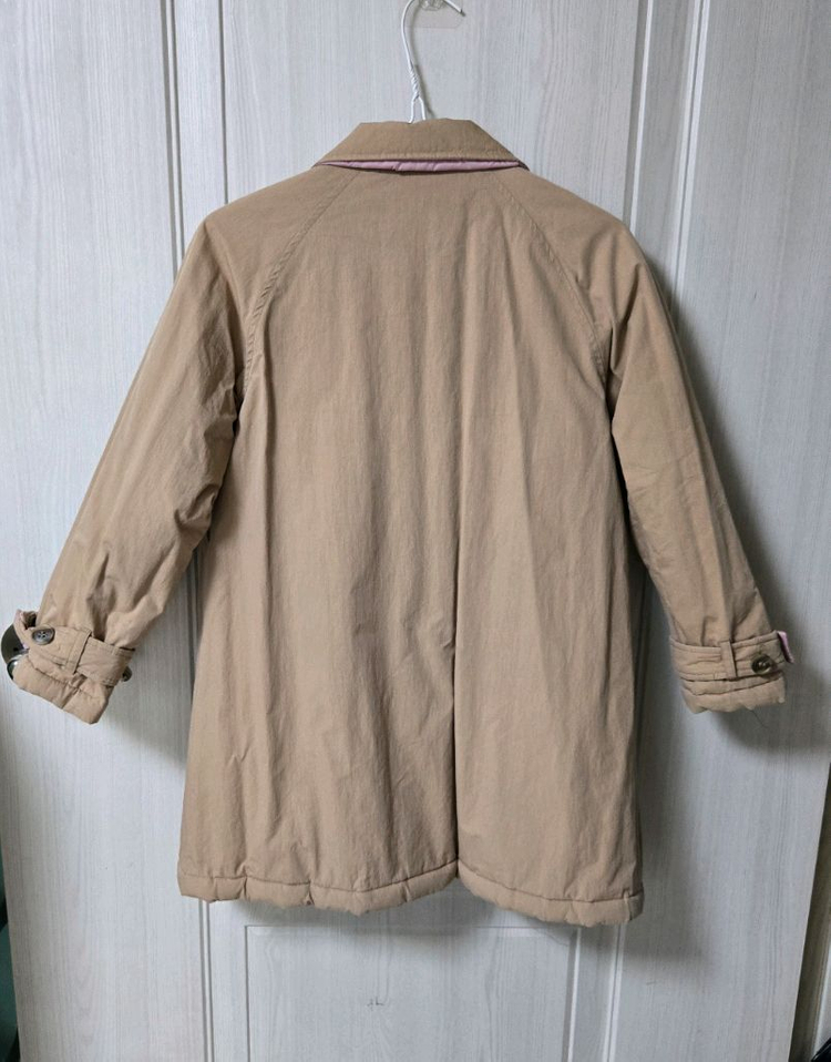 여아 퀼팅 양면 롱 패딩코트140 이미지