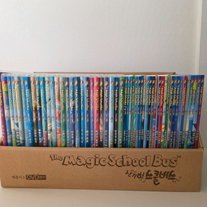 신기한 스쿨버스 영어 dvd 26개 + 한영대본 magic school bus