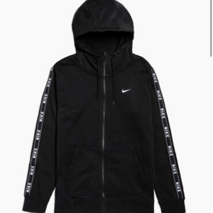 NIKE 우먼 퍼포먼스 리핏 테이핑 로고 후드집업 xs 나이키