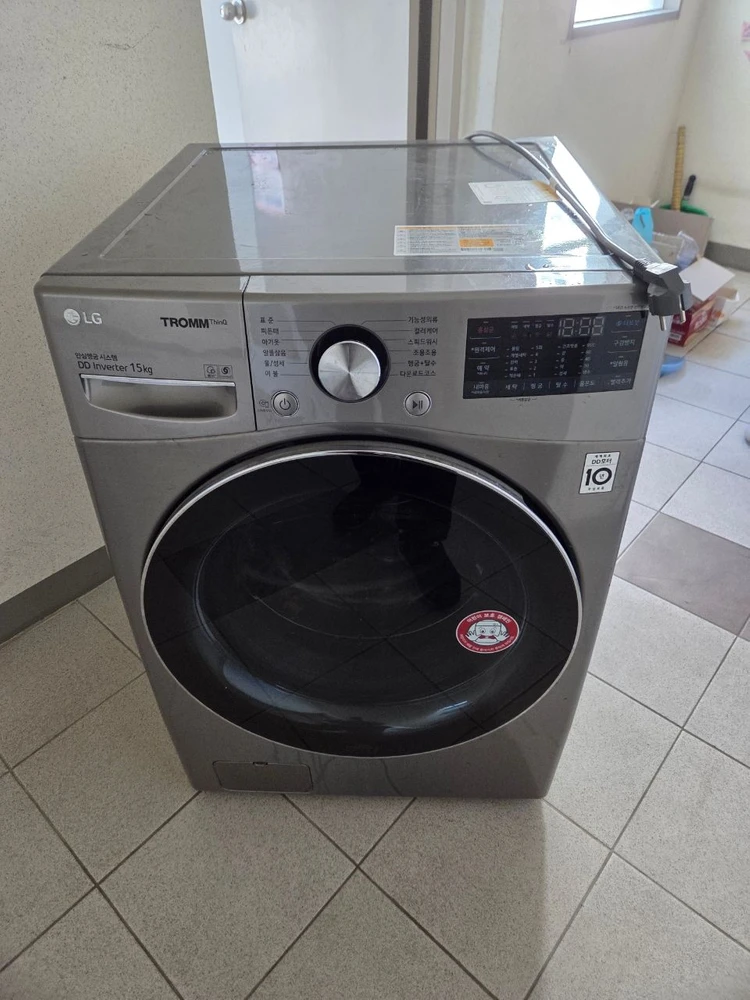 LG 트롬 드럼세탁기 15kg - 안심되는 중고거래