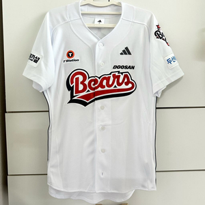 두산베어스 유니폼 아디다스 홈 어센틱 정수빈 마킹