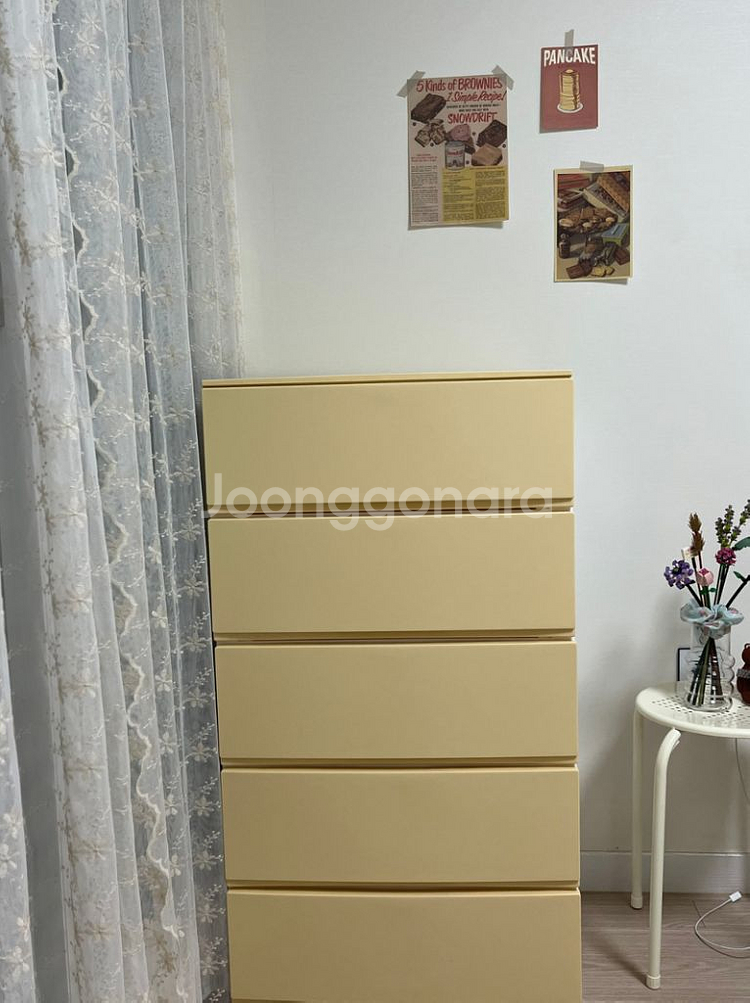 [무료배송]튼튼 수납왕 옷장 사출 선반 3단 4단 5단 옷 수납장 서랍장--4