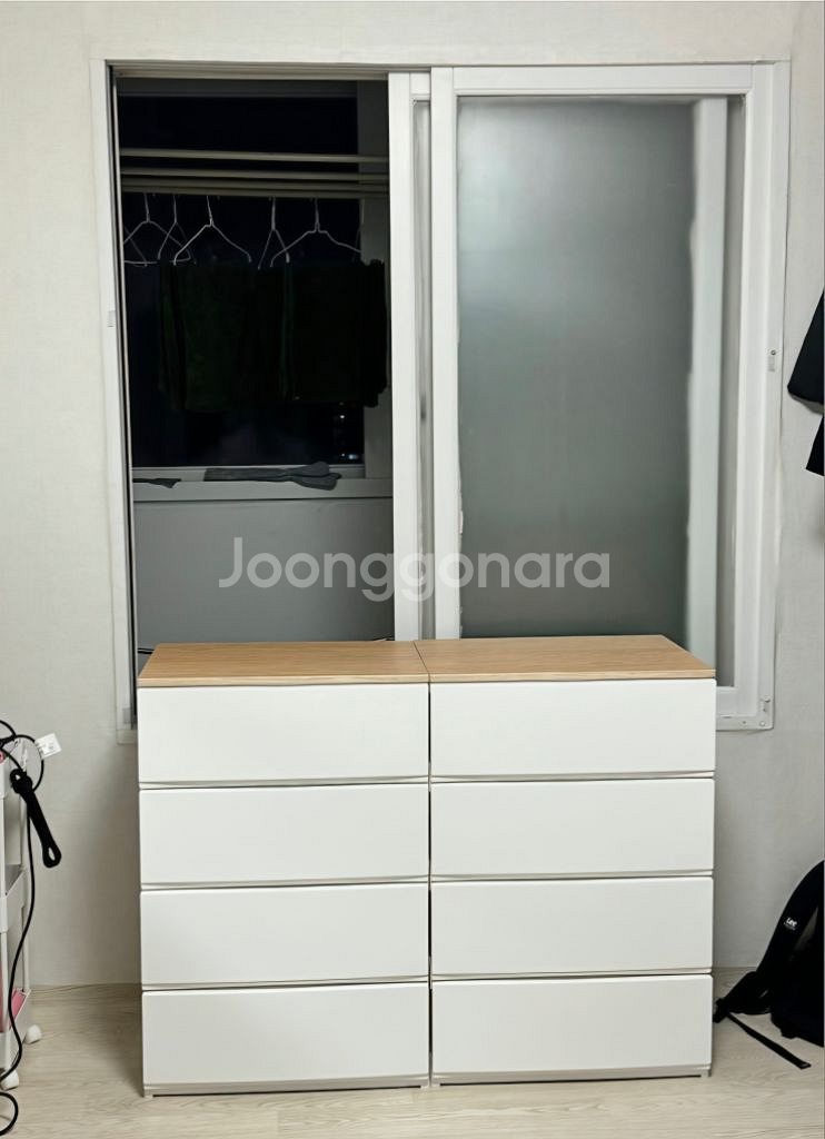 [무료배송]튼튼 수납왕 옷장 사출 선반 3단 4단 5단 옷 수납장 서랍장--7