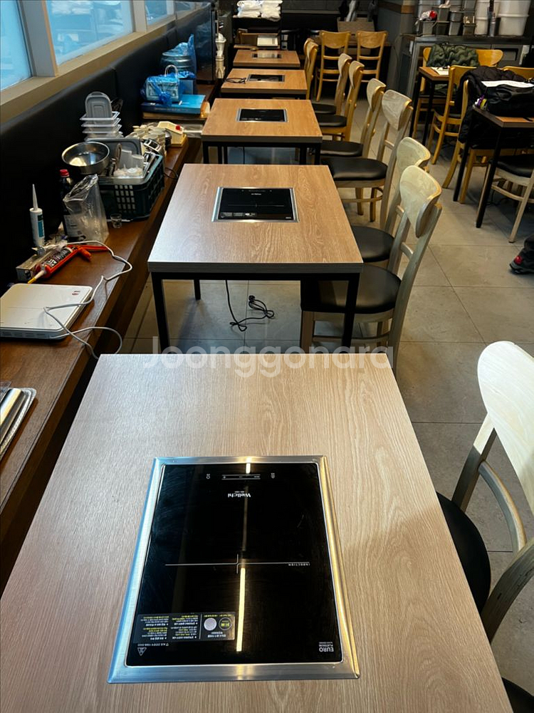 웰치 1구 인덕션 테이블 업소용 인덕션 테이블 9개--2