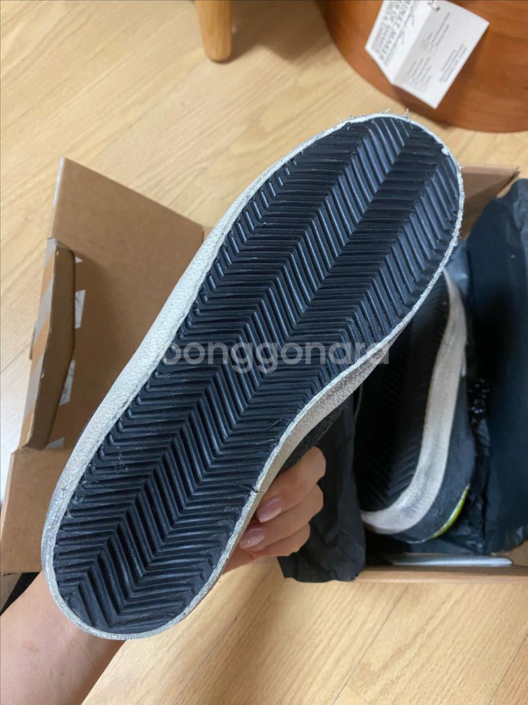 골든구스 슈퍼스타 로우 스웨이드 36사이즈 정품 새상품--5