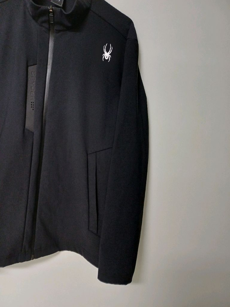 남성 스파이더 골프 소프트쉘 기모 바람막이 (스판100)--2