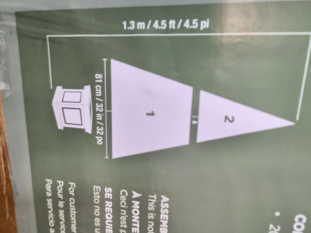 4.5피트 LED 조명 인조 크리스마스 트리--2