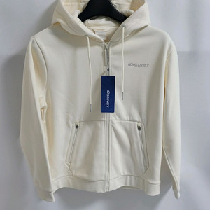 새상품)디스커버리 여성 기모 면후드집업 100,95