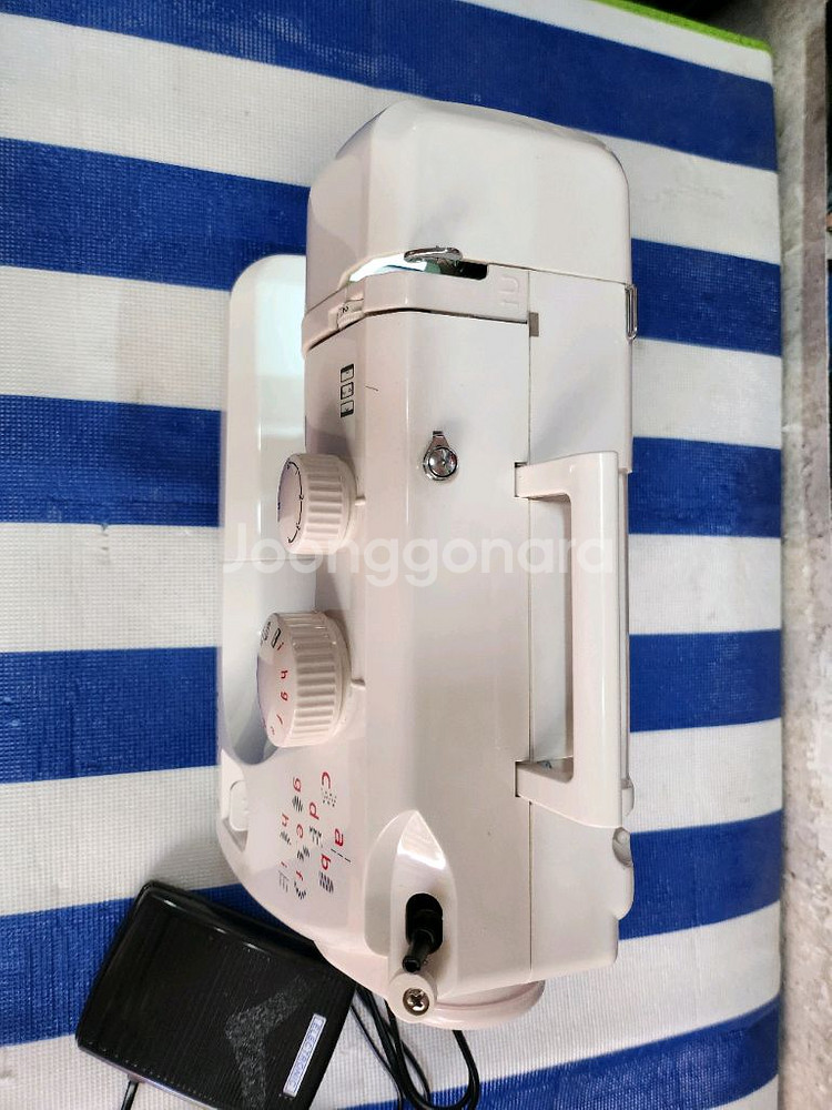 혼스 한땀한땀 미싱 / 걸려서 안돌아가요 부품용--6