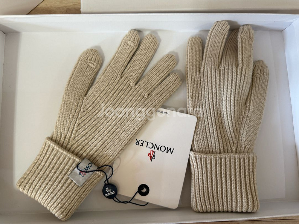 몽클레어 여성 니트 장갑--3