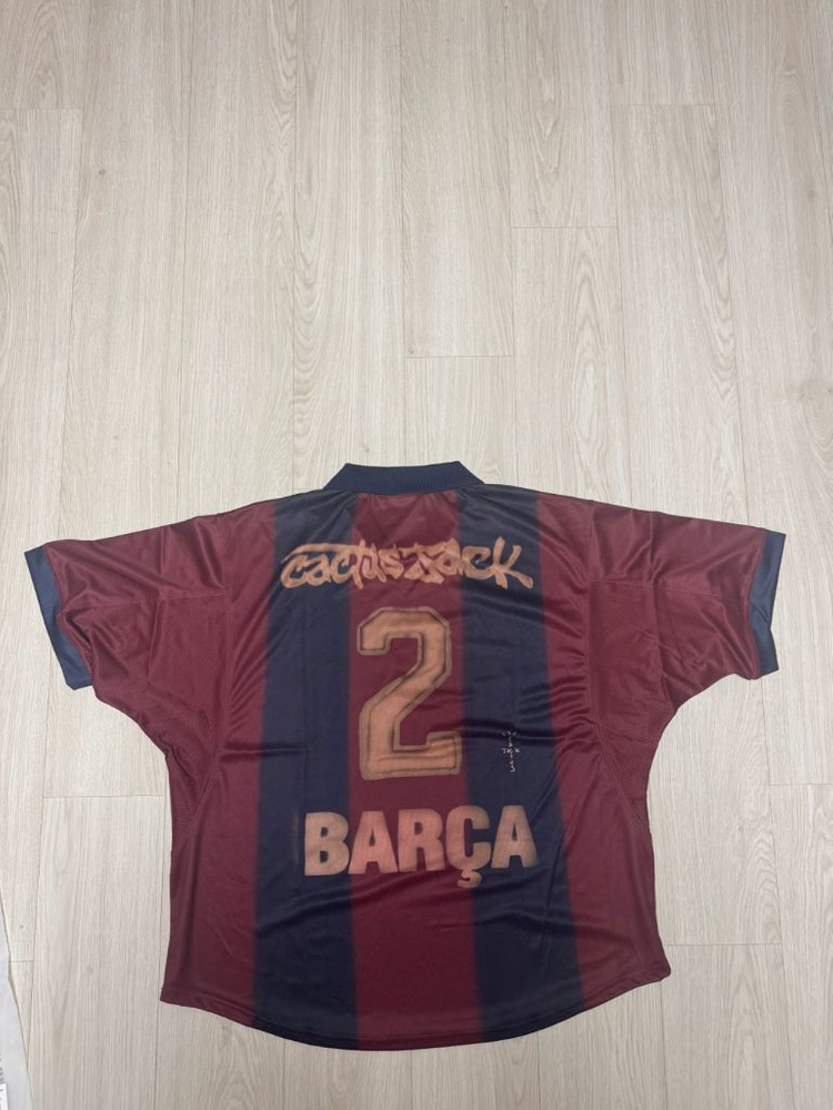 트래비스스캇 X 바르셀로나 00 Retro 져지 이미지