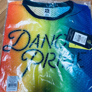 정품줌바웨어 무지개 매쉬티