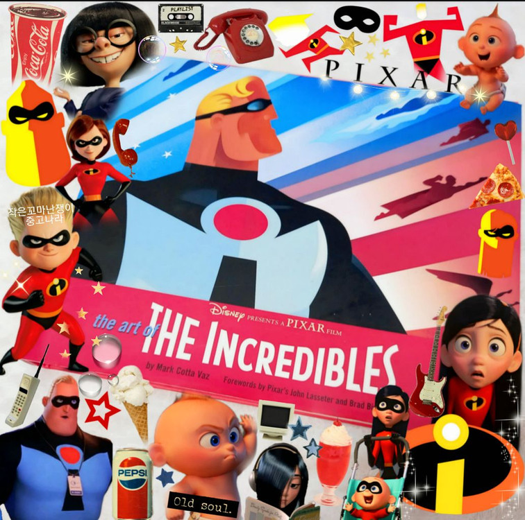 .*+ 디즈니 & 픽사 영화 : 인크레더블 : 절판 희귀 아트북 +*.--1