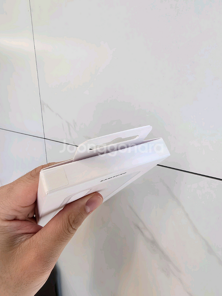 갤럭시 S25 엣지 실리콘 케이스 삼성 정품 화이트--3