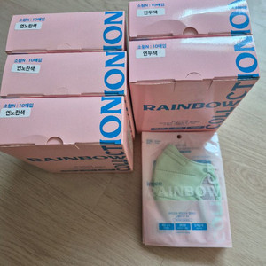 아이코코 레인보우 KF94 마스크 소형N