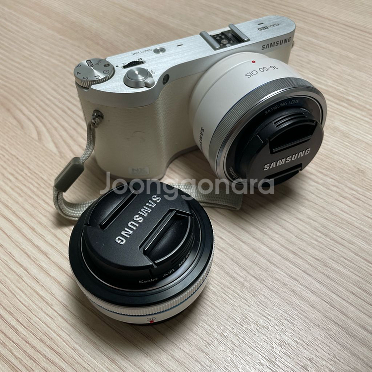 삼성 NX300M 카메라 + 단렌즈(30mm) 포함--3