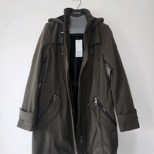 (새상품) DKNY 한섬 울리치 후드 야상 자켓 S 95~100 (매장가 50만원)