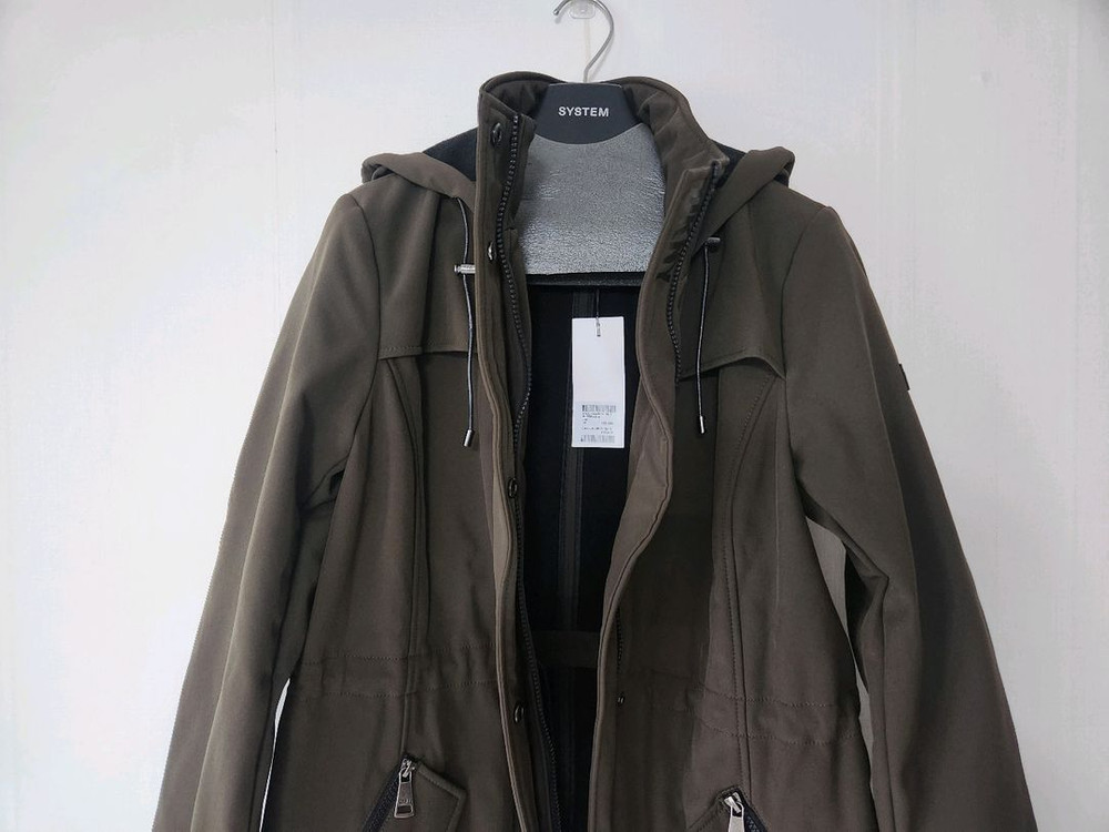 (새상품) DKNY 한섬 울리치 후드 야상 자켓 S 95~100 (매장가 50만원)--1