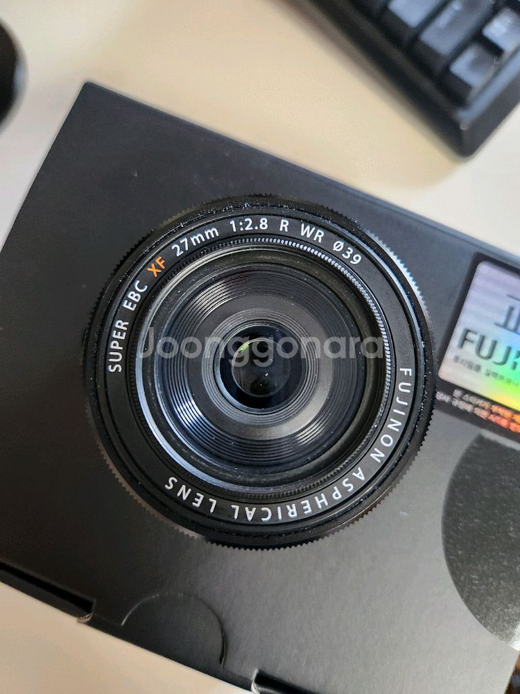 후지필름 XF 27mm F2.8 R WR 렌즈--3