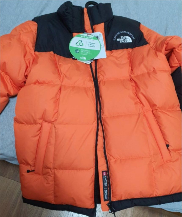 노스페이스 키즈 다운 패딩 점퍼(솜털80%,깃털20%)140사이즈 이미지