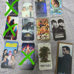 오리지널티켓, 필름마크, 엽서, 포스터 등 각종 굿즈 판매.