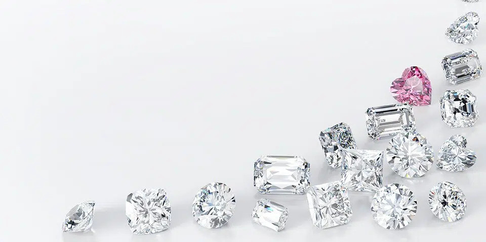 랩그로운 다이아몬드 1.5캐럿 팬시 비비드 핑크 컬러--5