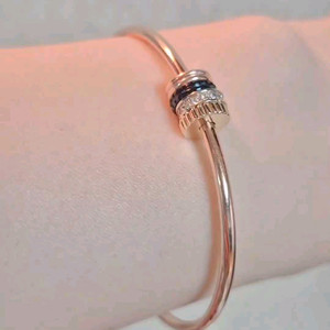 14k핑크골드 뱅글팔찌
