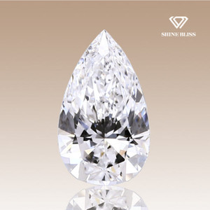 랩그로운 다이아몬드 1캐럿 물방울 IGI 감정서
