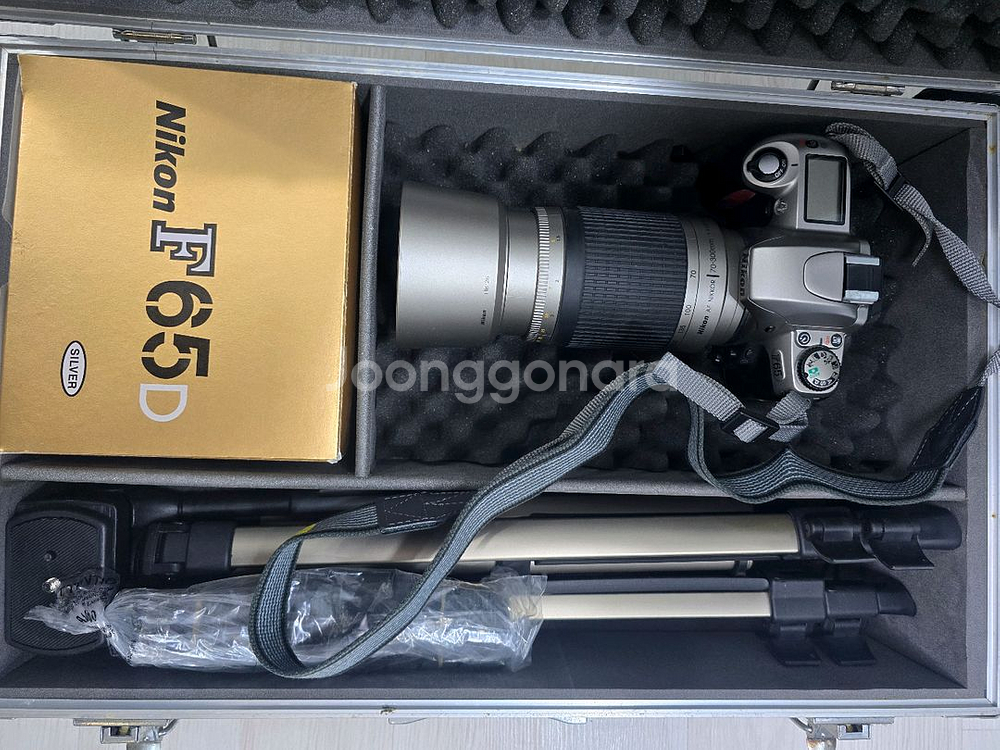니콘 F65D 필름카메라 세트--1