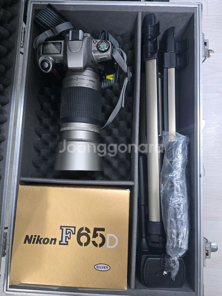 니콘 F65D 필름카메라 세트--2