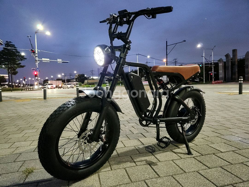 수퍼73 자토바이 팻바이크 전기자전거--1