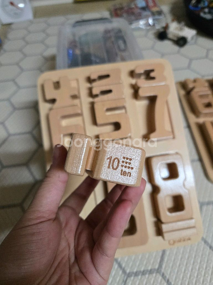 온샤인 원목 숫자 블럭 2set--2