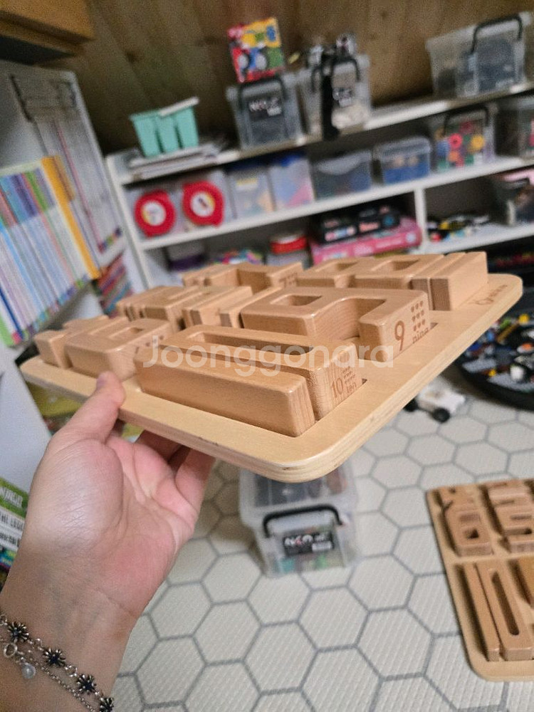 온샤인 원목 숫자 블럭 2set--6