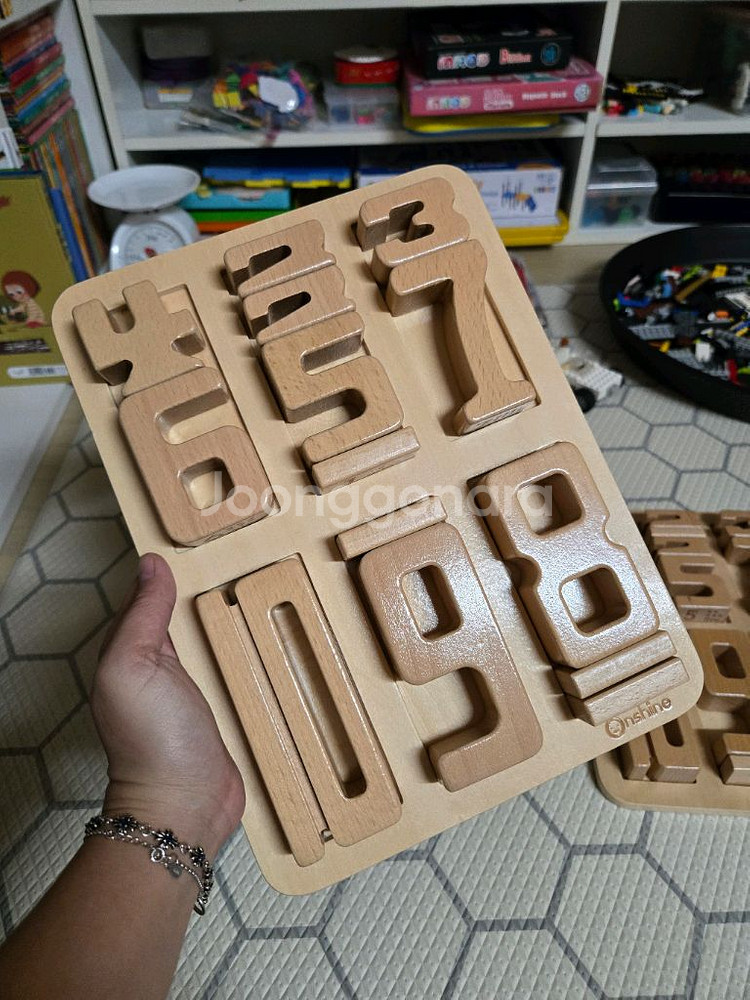 온샤인 원목 숫자 블럭 2set--7