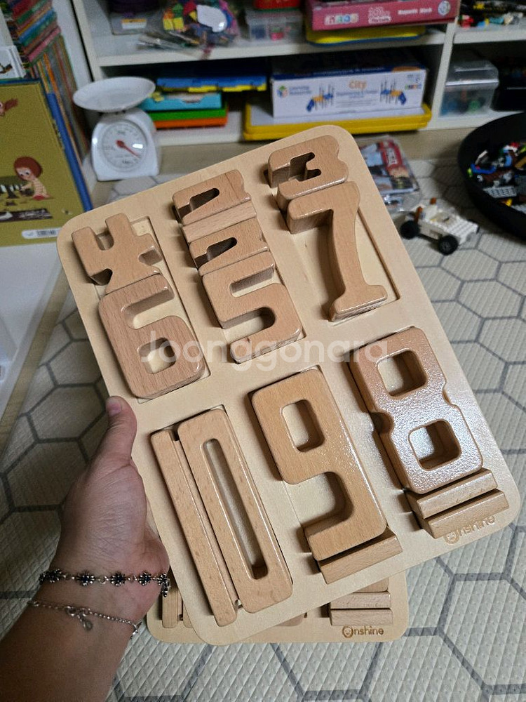 온샤인 원목 숫자 블럭 2set--8