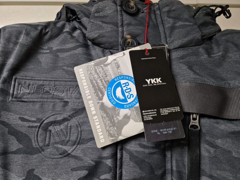 K2 구스다운 패딩 새제품--2