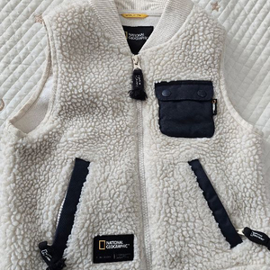 내셔널지오그래픽 키즈 양털 조끼 120