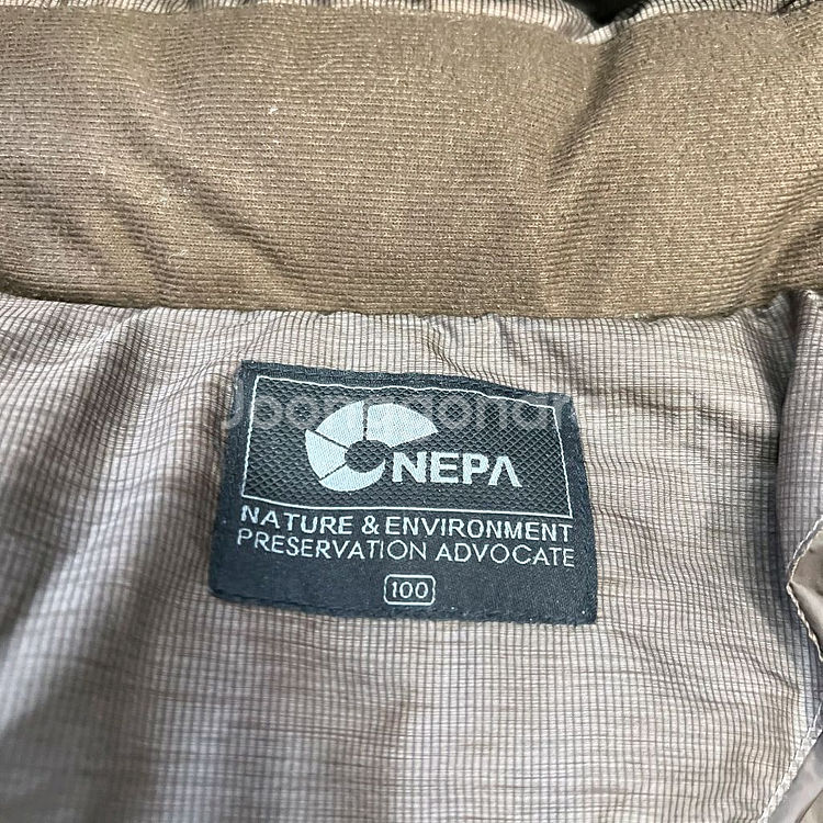 100) 네파 구스다운 패딩 점퍼 자켓--3