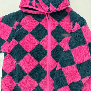 hiro 히로 양면 플리스 후드집업 패딩점퍼 150