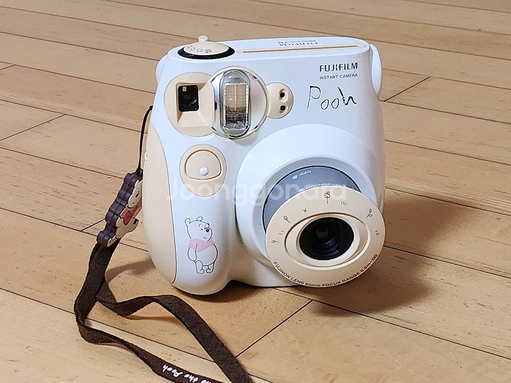 후지필름 인스탁스 Instax 미니 7S 푸우 Pooh 즉석 필름 카메라--0