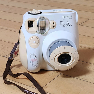 후지필름 인스탁스 Instax 미니 7S 푸우 Pooh 즉석 필름 카메라