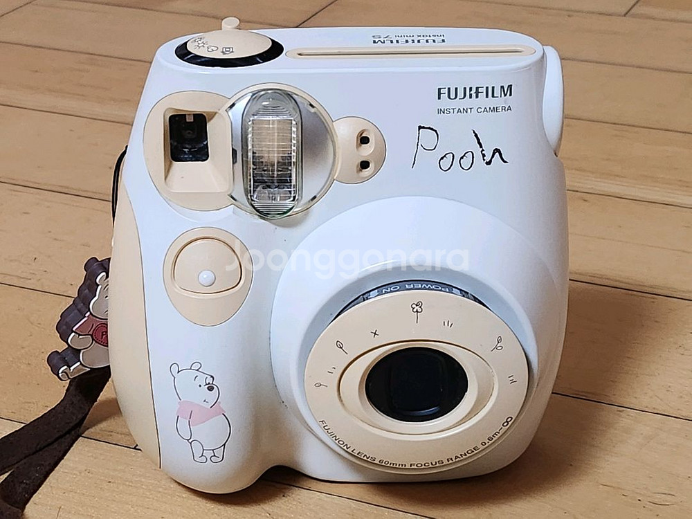 후지필름 인스탁스 Instax 미니 7S 푸우 Pooh 즉석 필름 카메라--1