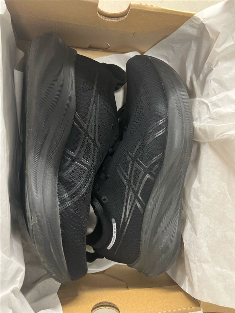 아식스 젤 님버스26 블랙 255mm--1