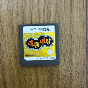 닌텐도 DS 리듬세상 게임칩 이미지