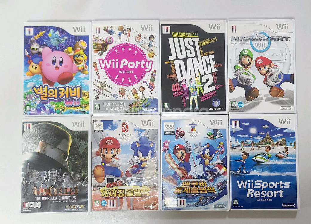 Wii 게임 CD 정리 판매합니다--1