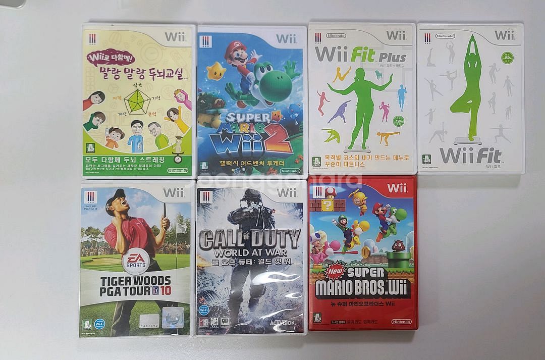 Wii 게임 CD 정리 판매합니다--3