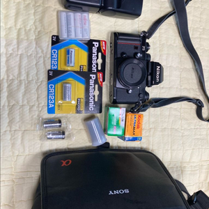 니콘 F3 HP 필림카메라 플레쉬포함