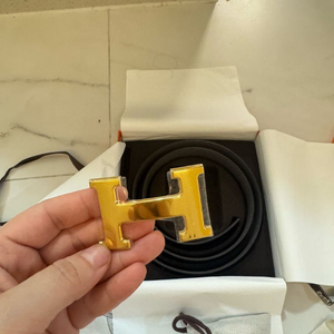 (새상품) 에르메스H 로고 벨트