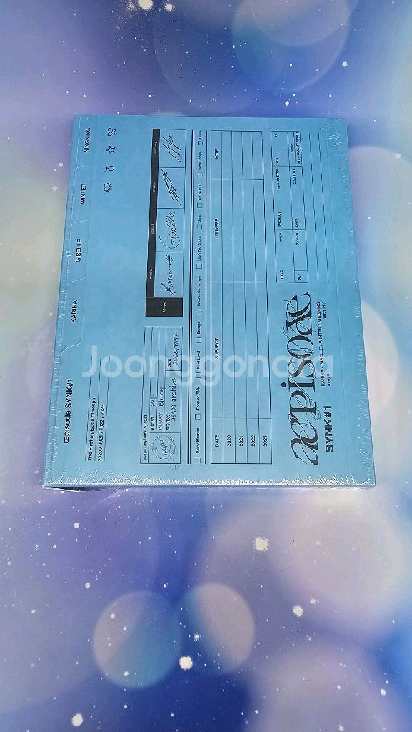 (가격수정) 에스파 블루레이 판매합니다--0